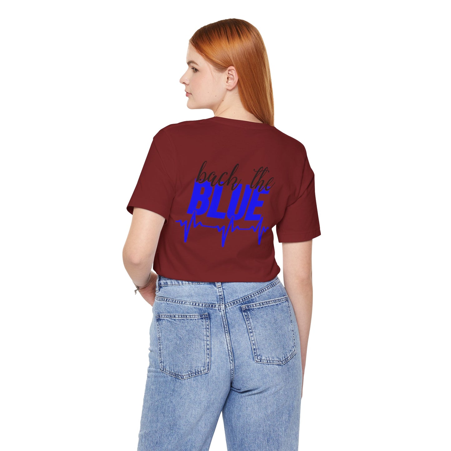 Back the Blue tee | Police Support T-Shirt