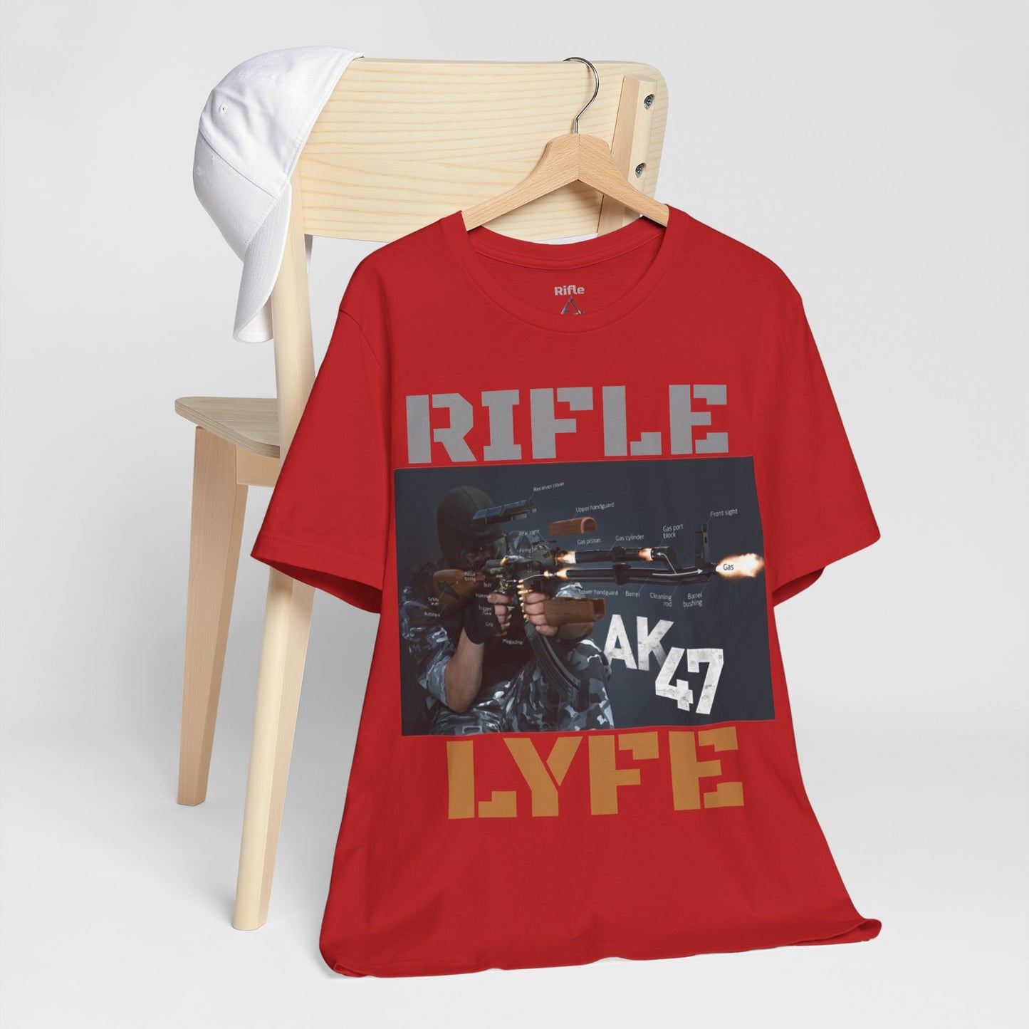 AK47 anatomy, AK47, Rifle Lyfe Logo