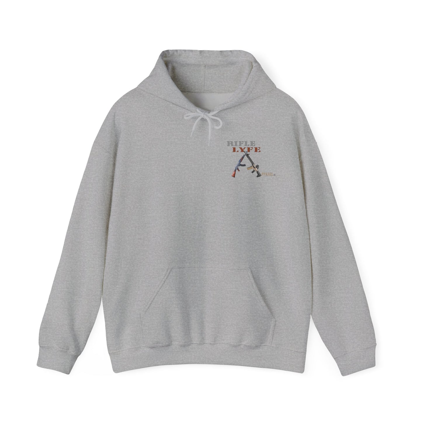 Skull Hoodie — "I Identify As A Threat / My Pronouns Are Try/Me" Graphic Hoodie