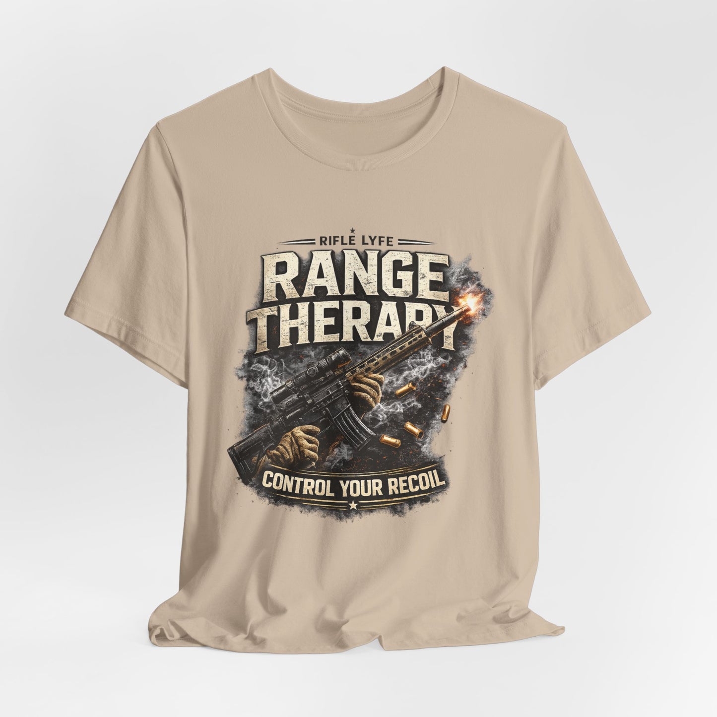 Range Therapy Shirt Shooting Range Shirt Funny Gun Shirt 2nd Amendment Shirt Tactical Shirt Pro Gun Tee Gift for Gun Lover Men