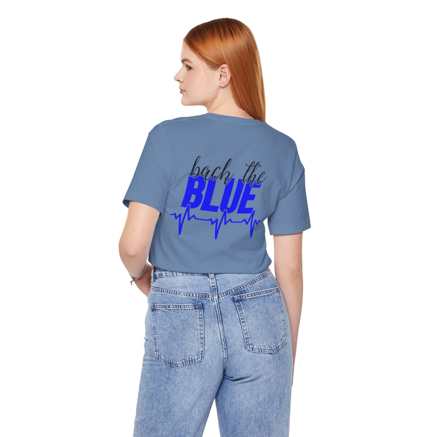 Back the Blue tee | Police Support T-Shirt