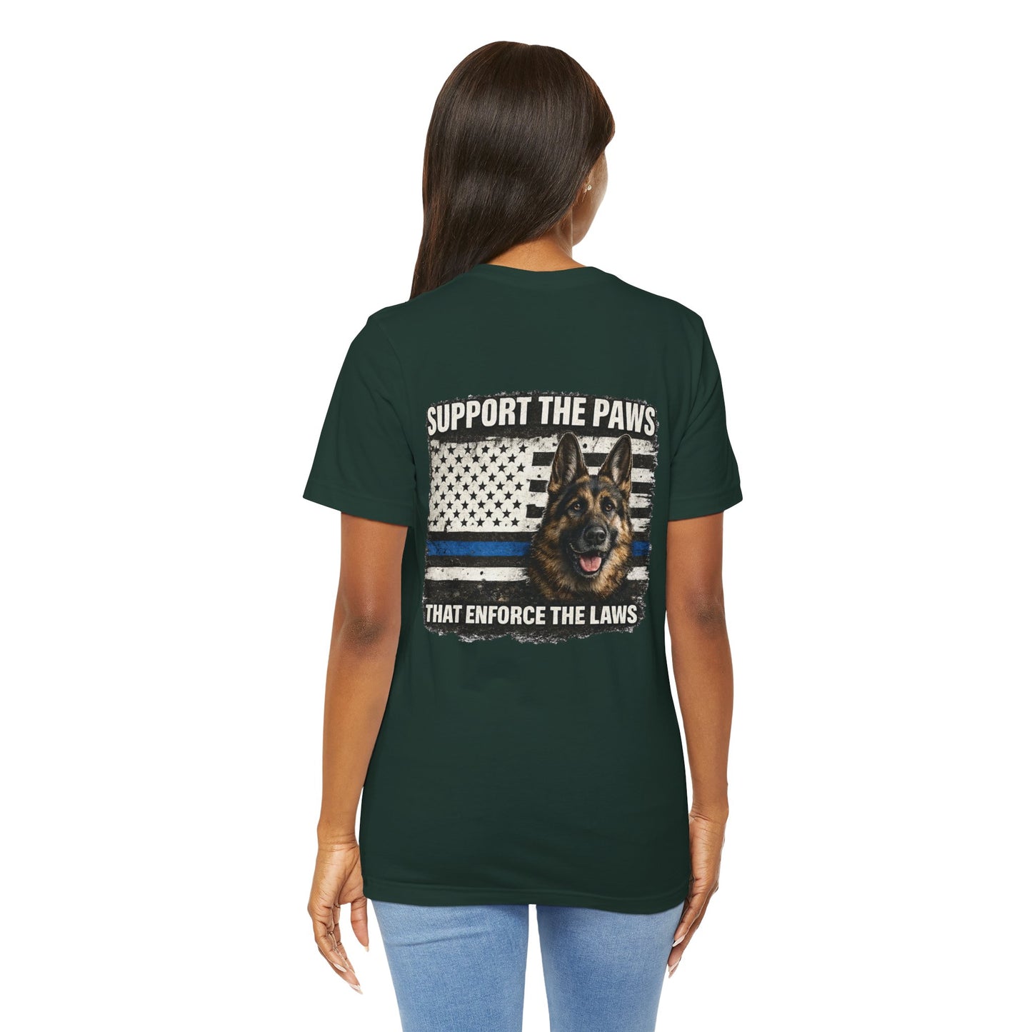 Police Dog K9  Thin Blue Line  Law Enforcement
