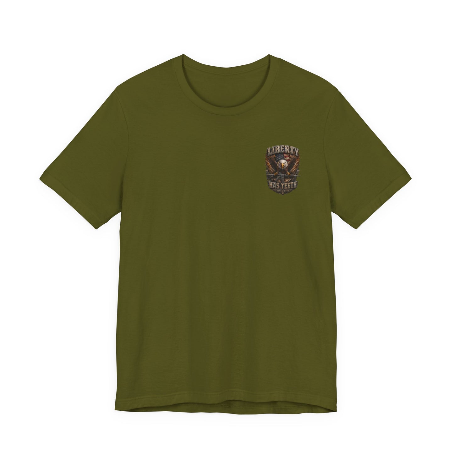 Liberty Tee — "Liberty Has Teeth" Patriotic Graphic T-Shirt