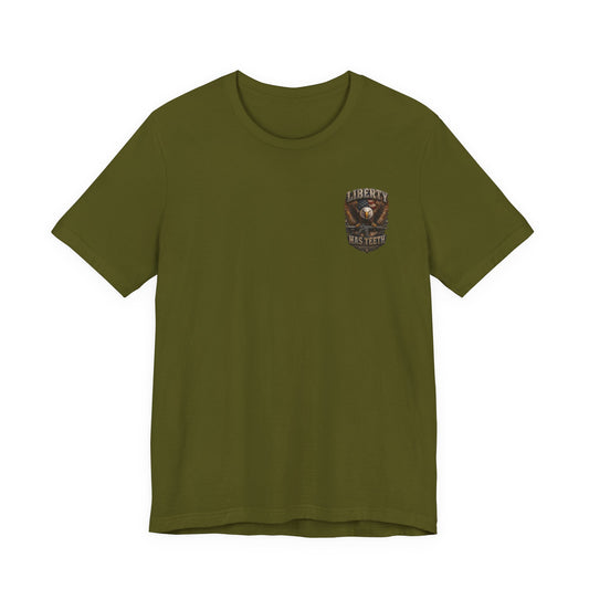 Liberty Tee — "Liberty Has Teeth" Patriotic Graphic T-Shirt