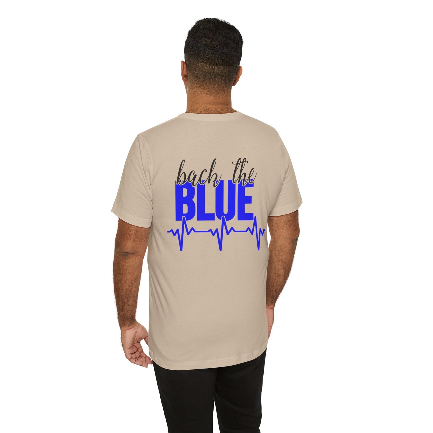 Back the Blue tee | Police Support T-Shirt