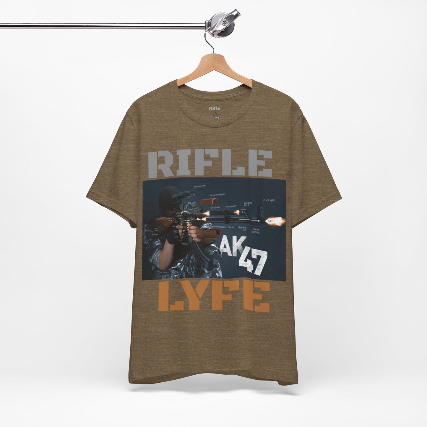 AK47 anatomy, AK47, Rifle Lyfe Logo