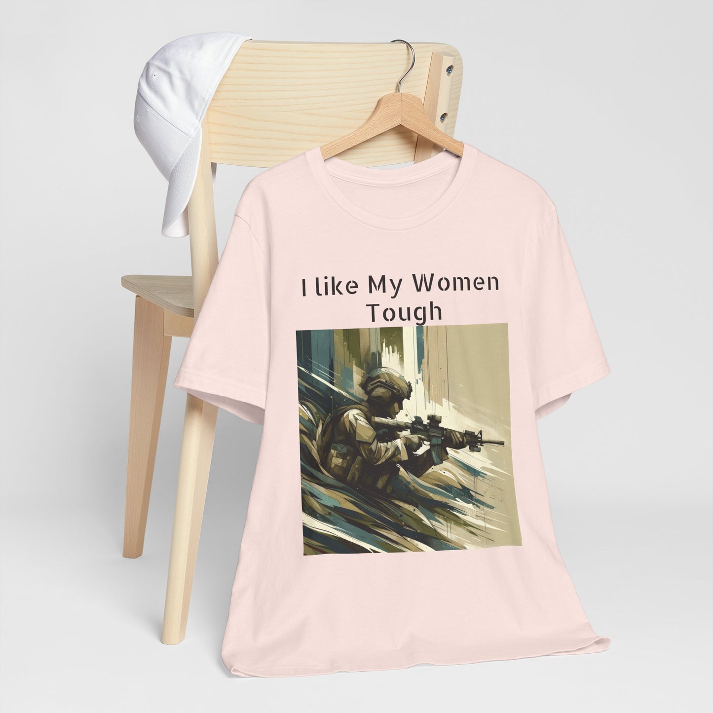 Tough female, female soldier, military tough