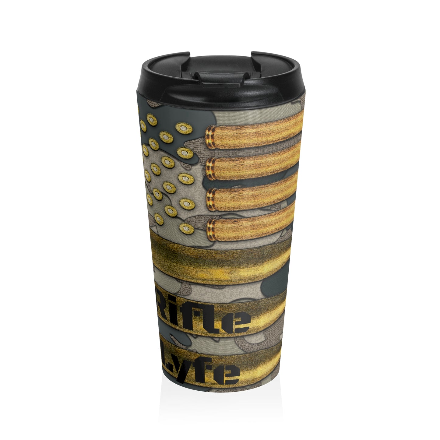 30.06, 9mm, .50Cal bullets, Ammo tumbler, ammo mug