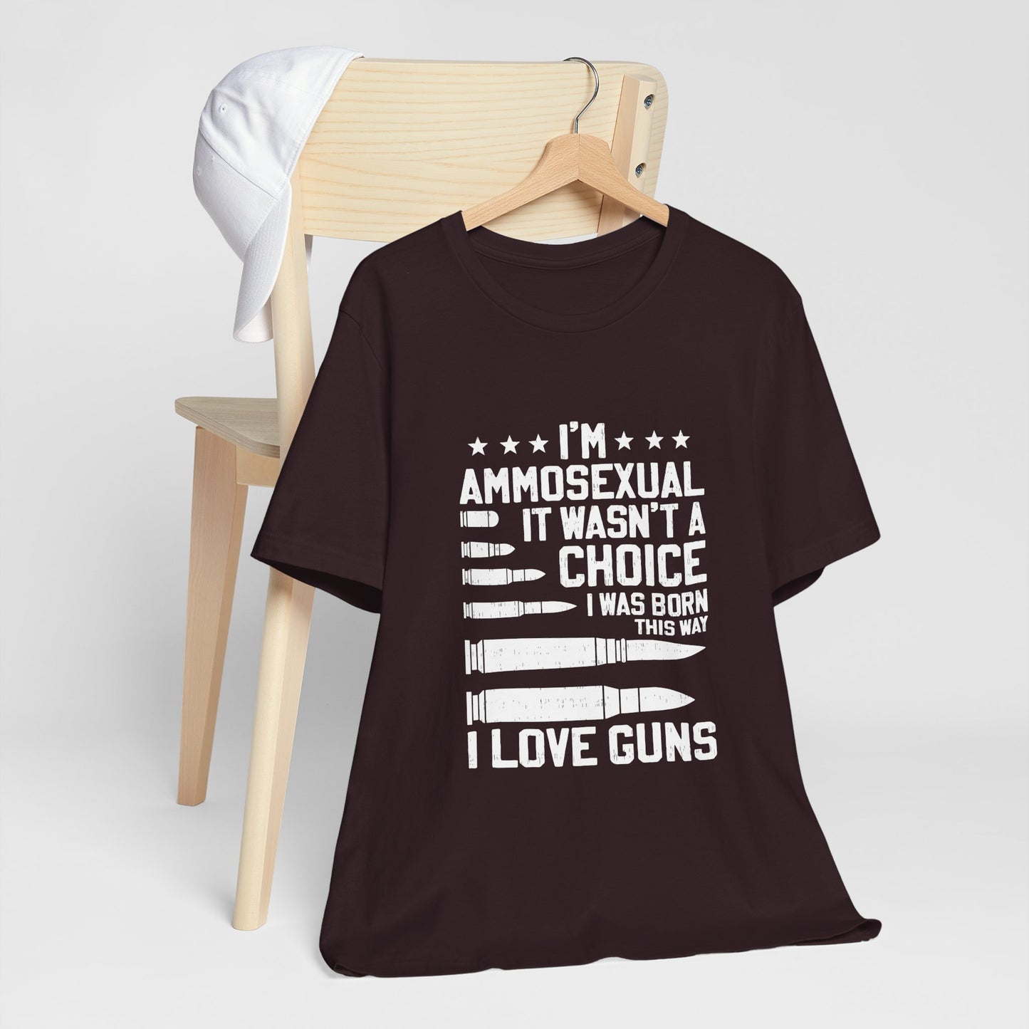 Funny Ammo Humor Unisex Tee, T-Shirt, Shirt, Men Women Joke Gift, Short Sleeve Top