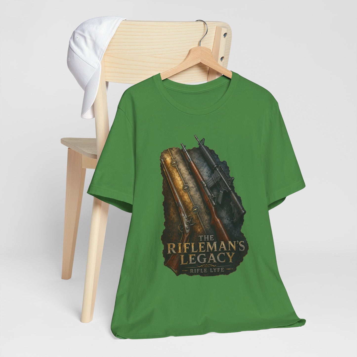 Rifleman’s Legacy T-Shirt — Vintage Hunting Rifle Graphic Tee