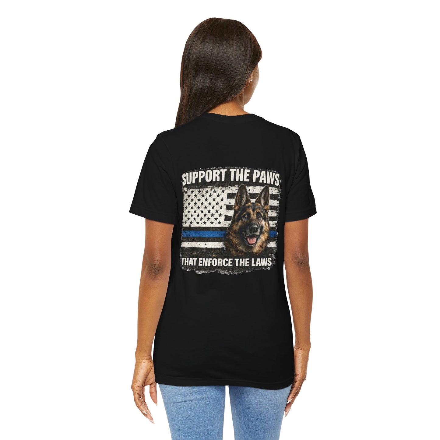 Police Dog K9  Thin Blue Line  Law Enforcement