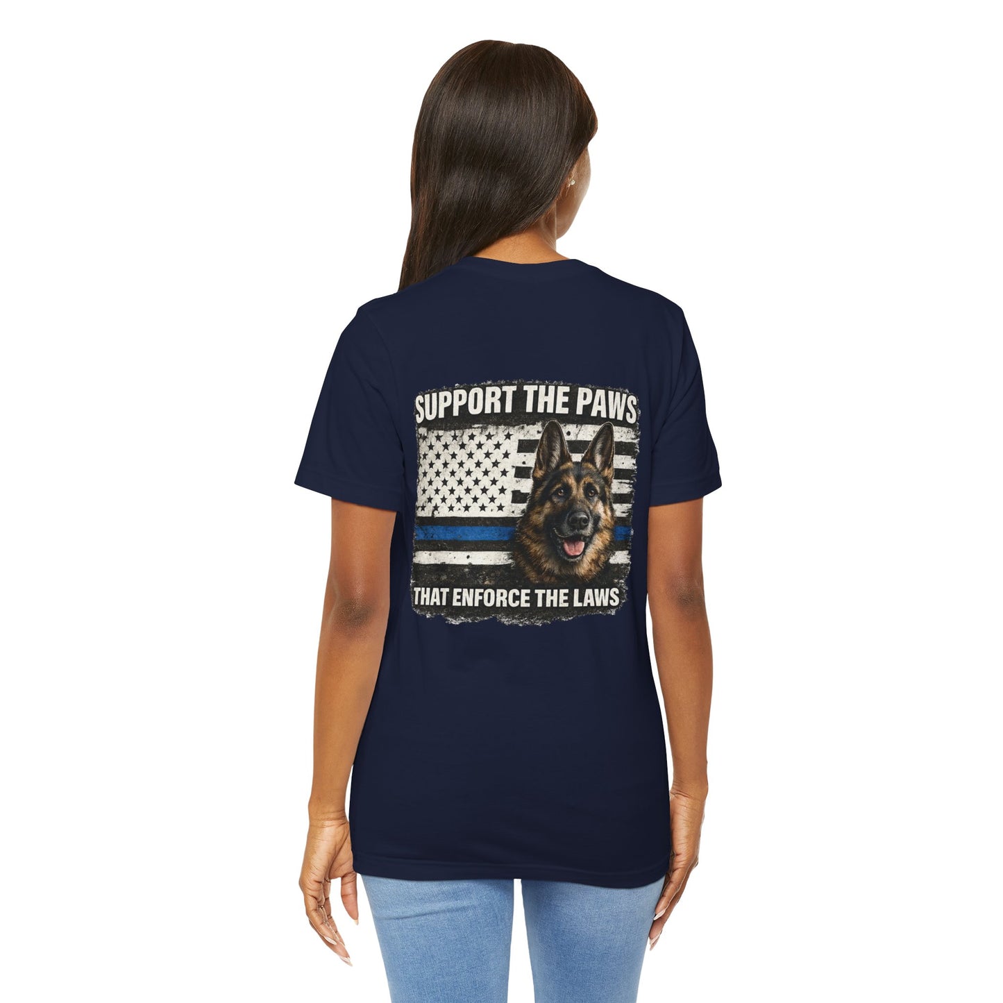 Police Dog K9  Thin Blue Line  Law Enforcement