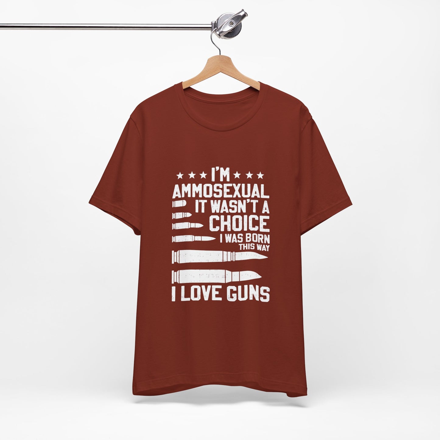 Funny Ammo Humor Unisex Tee, T-Shirt, Shirt, Men Women Joke Gift, Short Sleeve Top