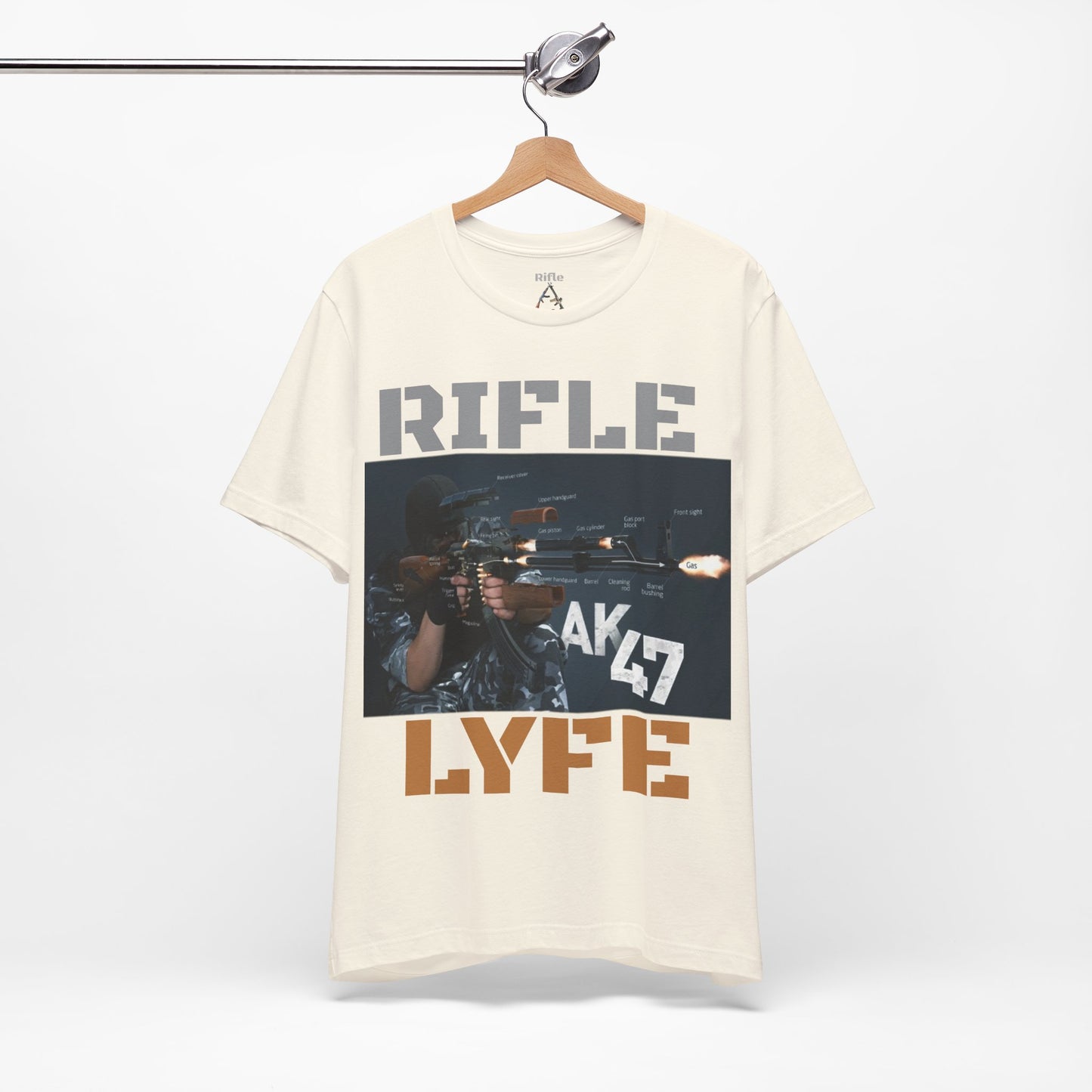 AK47 anatomy, AK47, Rifle Lyfe Logo