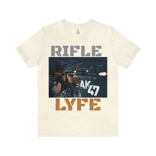 AK47 anatomy, AK47, Rifle Lyfe Logo