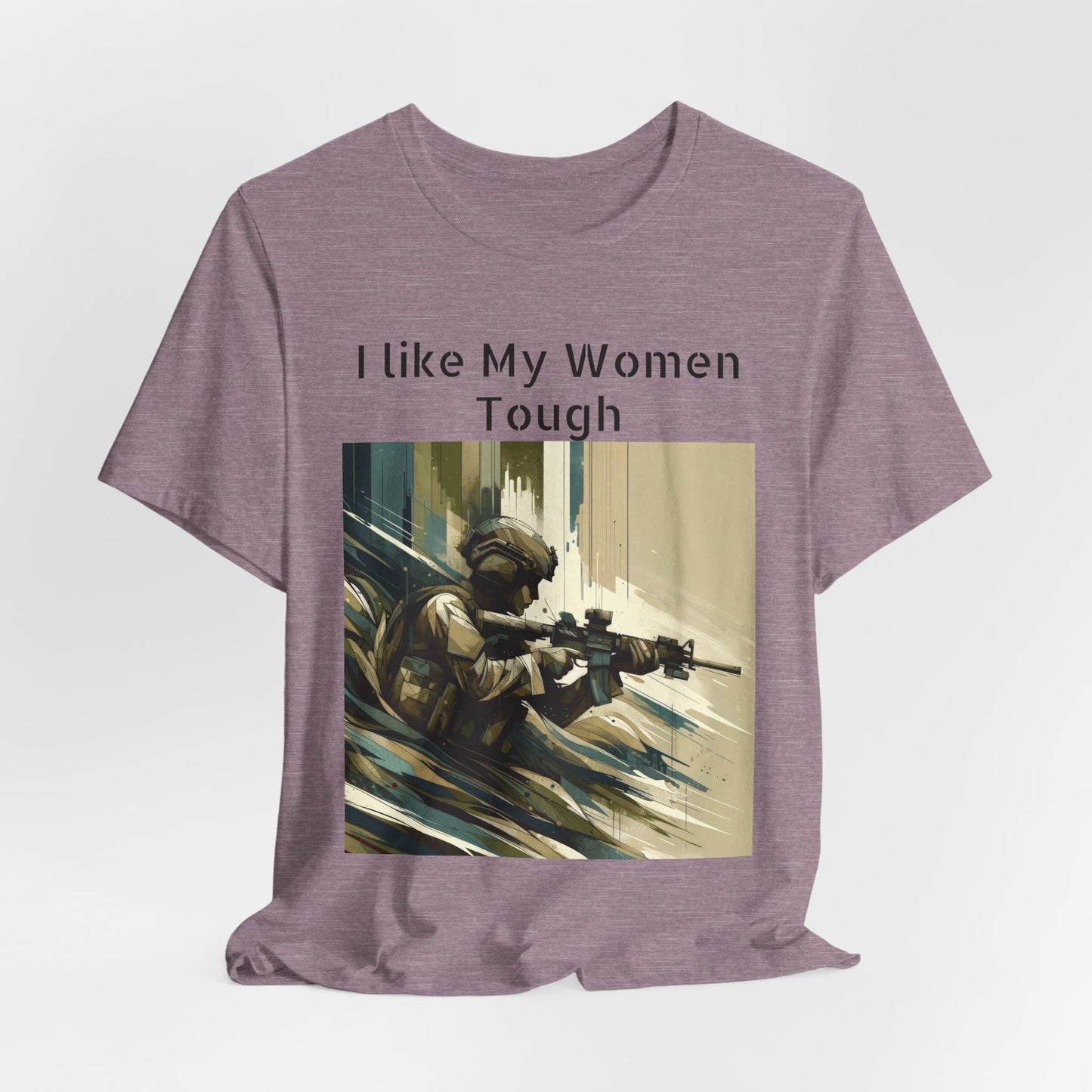 Tough female, female soldier, military tough