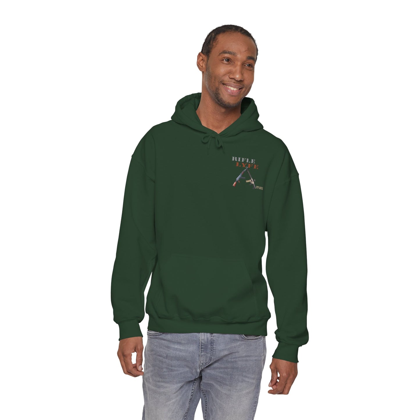 Skull Hoodie — "I Identify As A Threat / My Pronouns Are Try/Me" Graphic Hoodie