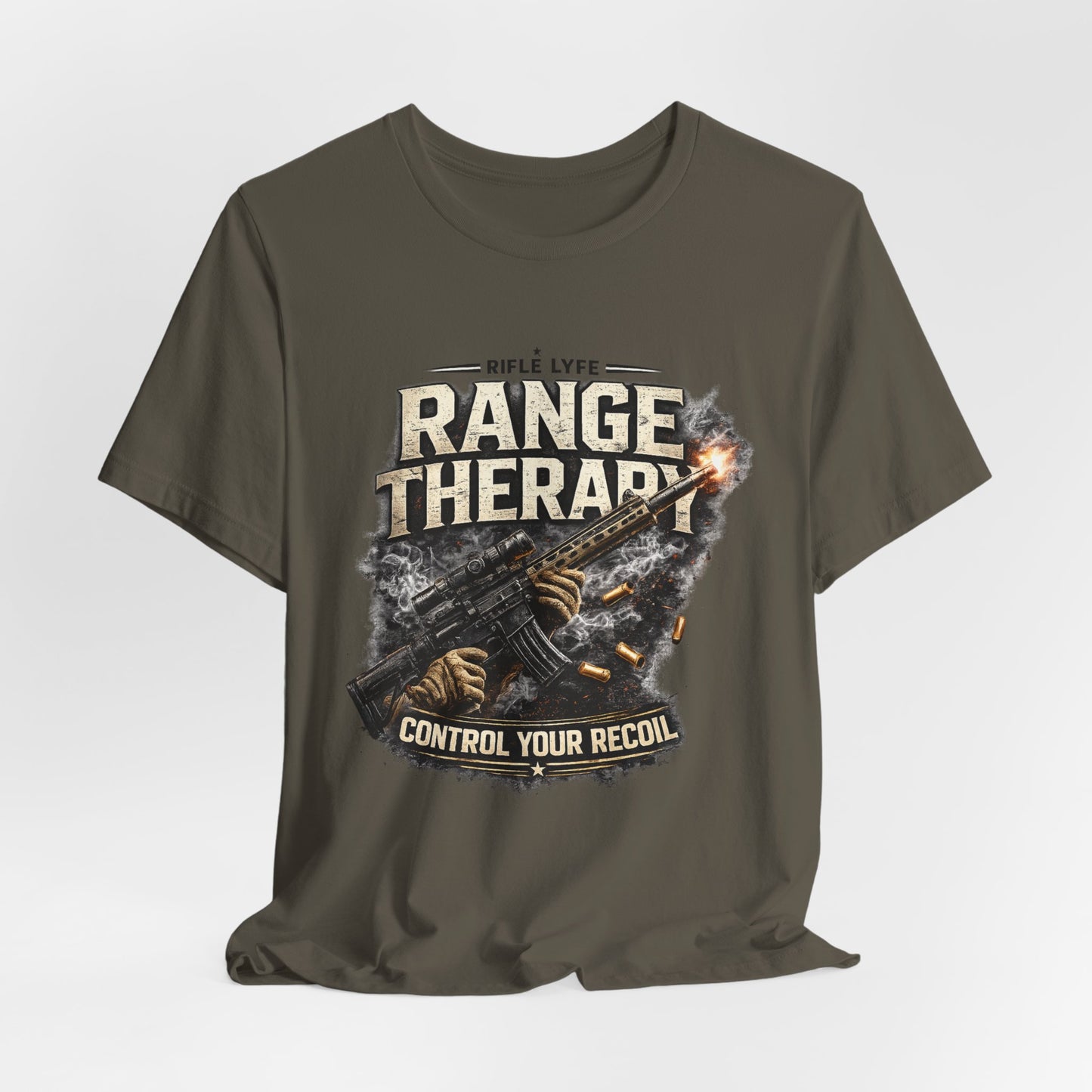 Range Therapy Shirt Shooting Range Shirt Funny Gun Shirt 2nd Amendment Shirt Tactical Shirt Pro Gun Tee Gift for Gun Lover Men