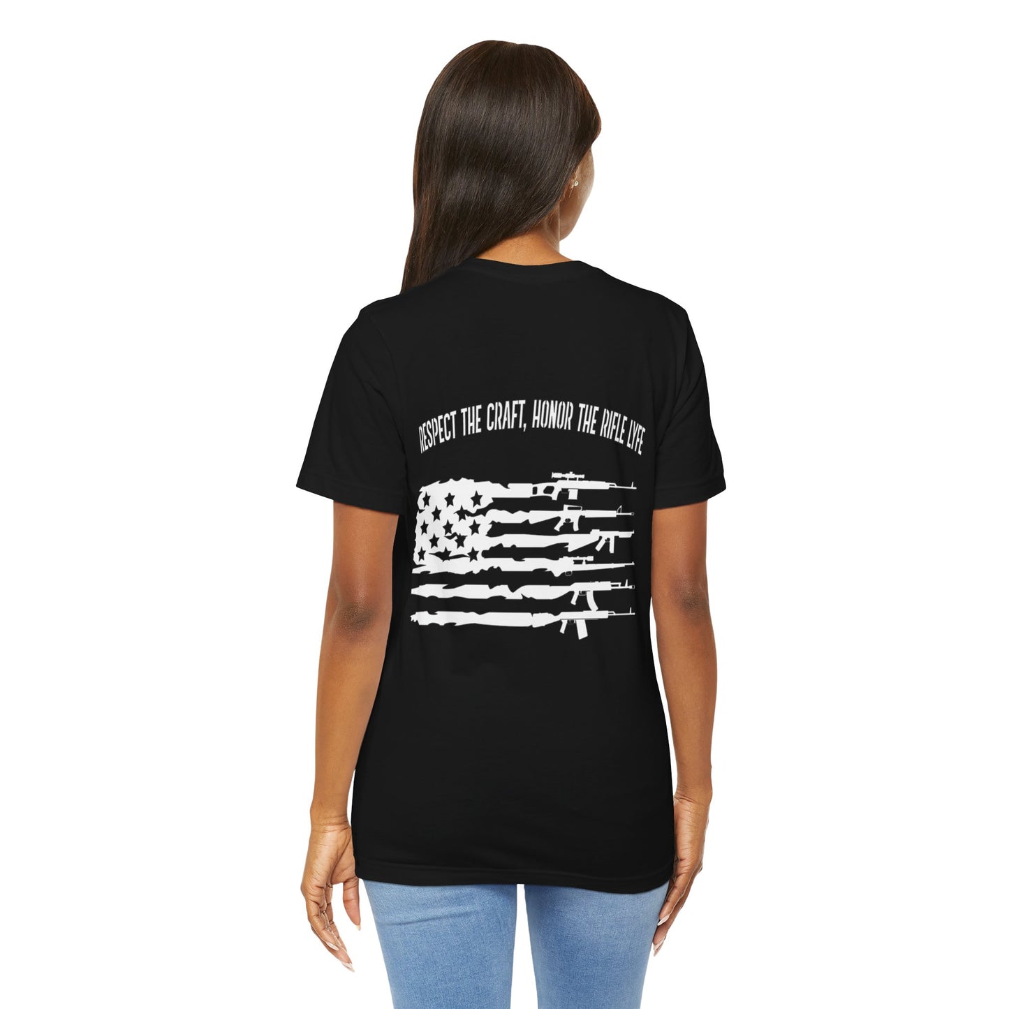 Respect the Rifle Lyfe Brand, Rifle Lover Gift, Gun Enthusiast Shirt, Second Amendment Apparel, Firearms Advocate Top