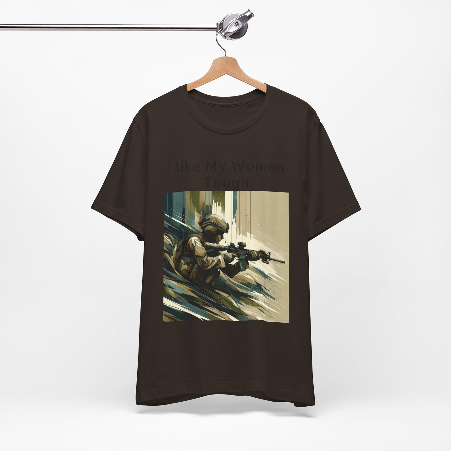 Tough female, female soldier, military tough