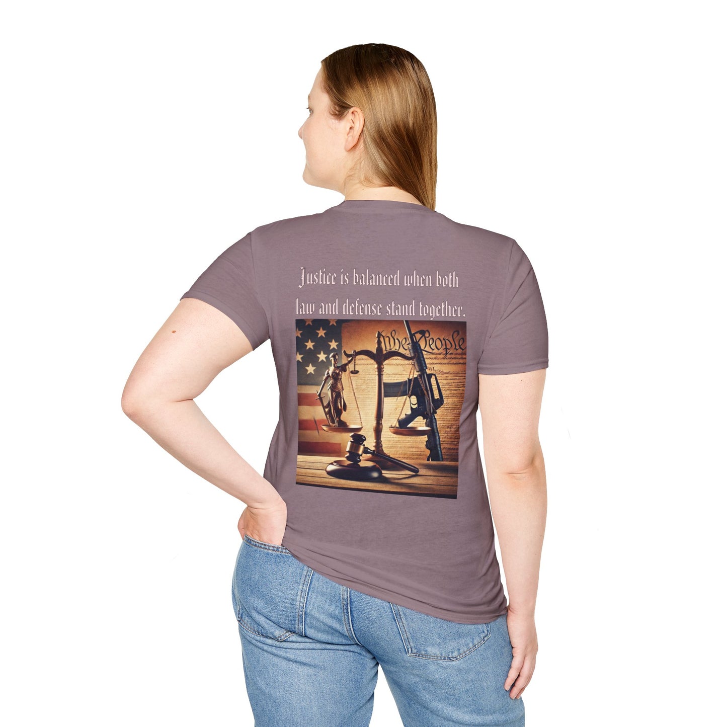 Justice in balance, military, balance of power and law, gift idea