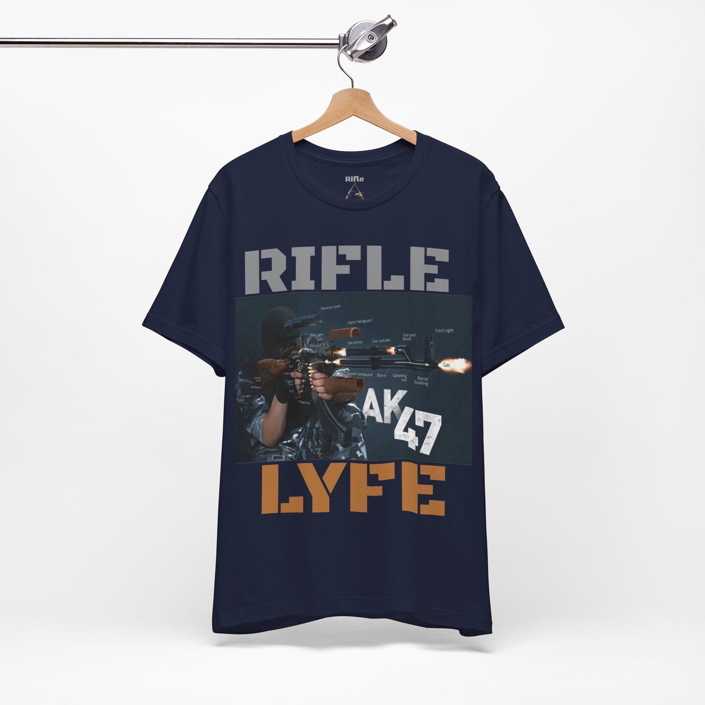 AK47 anatomy, AK47, Rifle Lyfe Logo