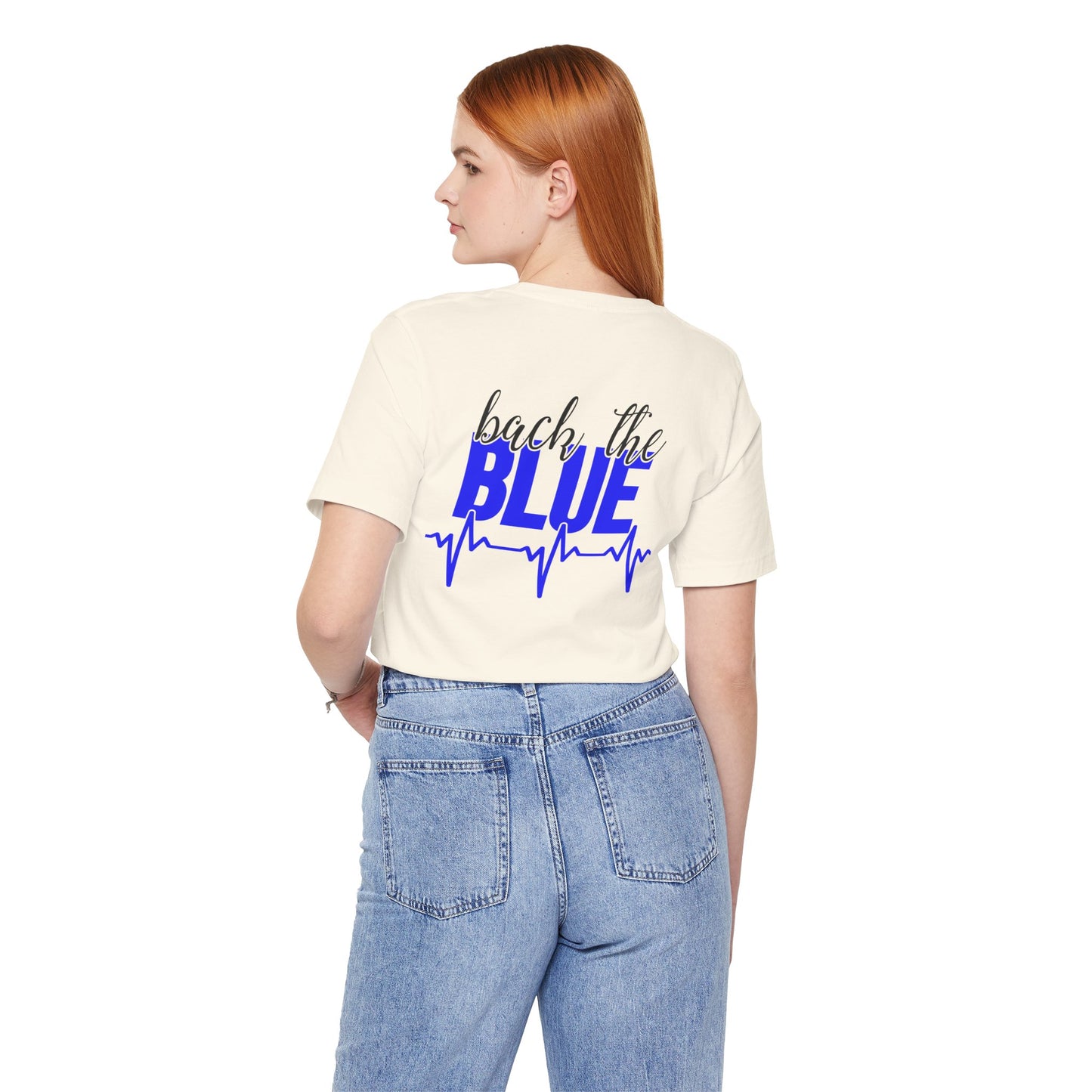 Back the Blue tee | Police Support T-Shirt