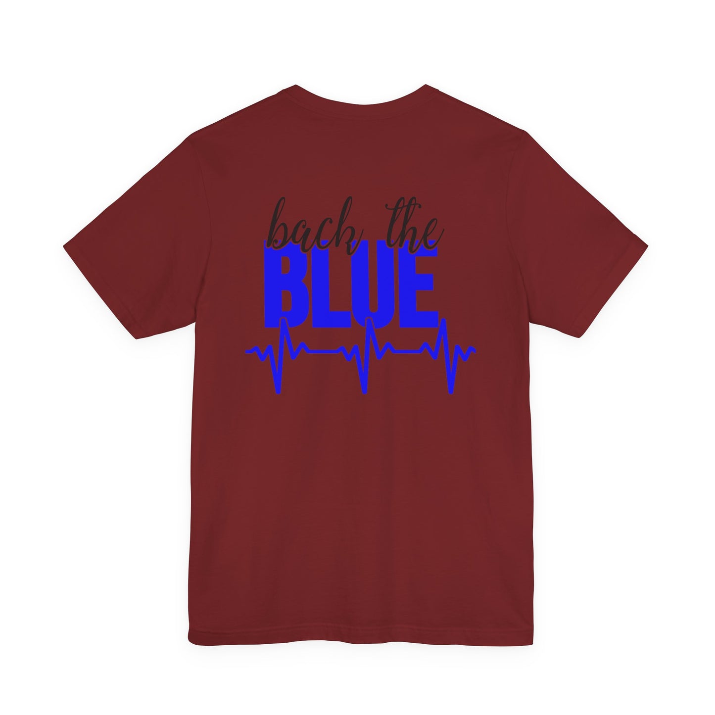 Back the Blue tee | Police Support T-Shirt