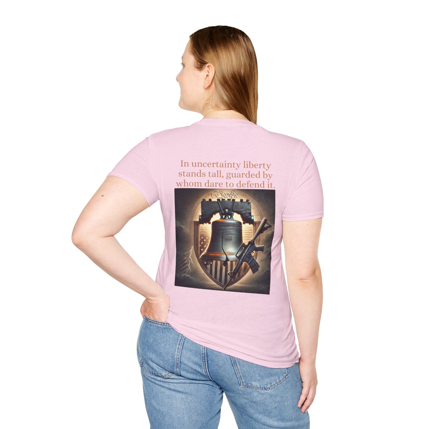 Patriotic Tee, Liberty Defense Shirt, Freedom Lovers Top, American Pride T-Shirt, Political Activist Apparel