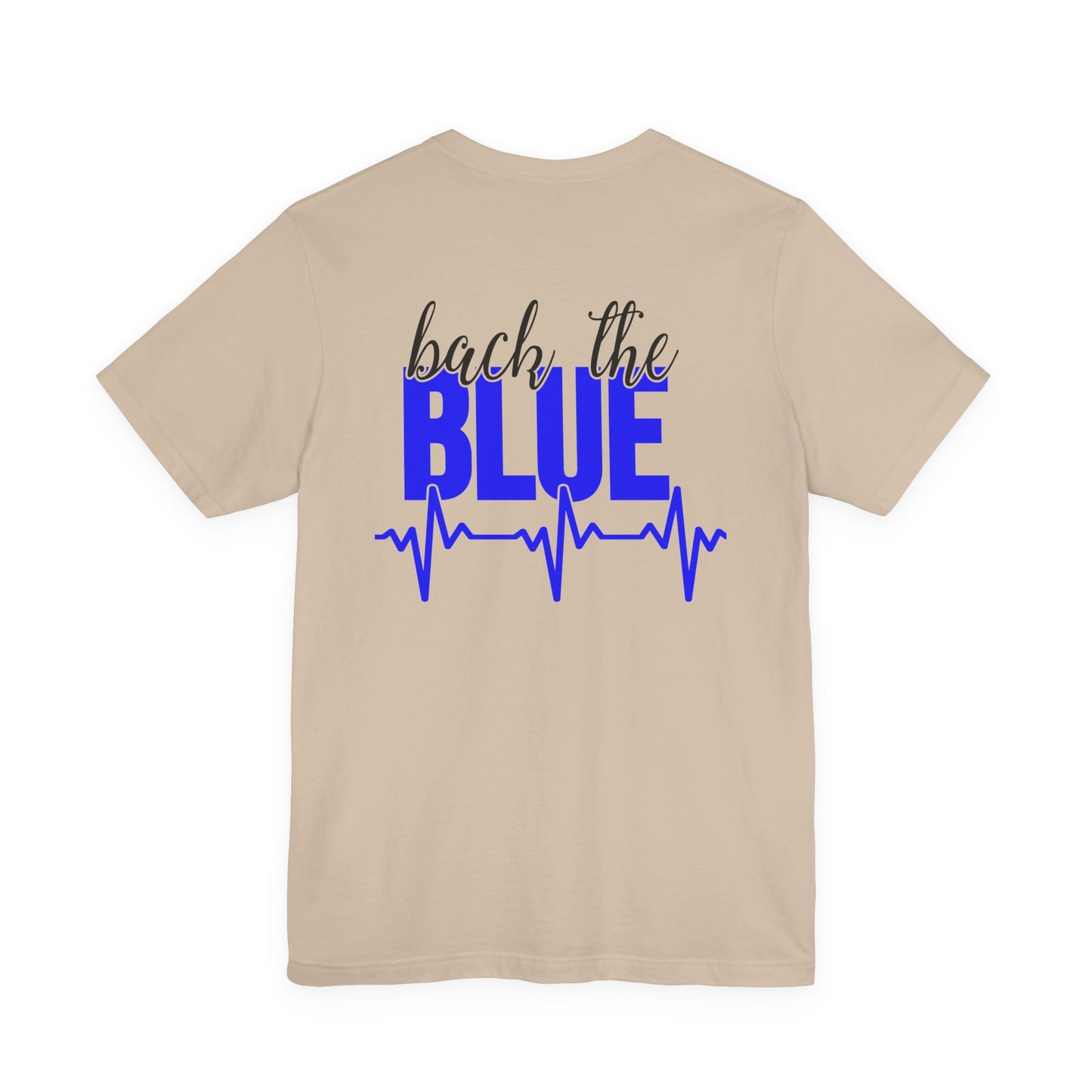 Back the Blue tee | Police Support T-Shirt
