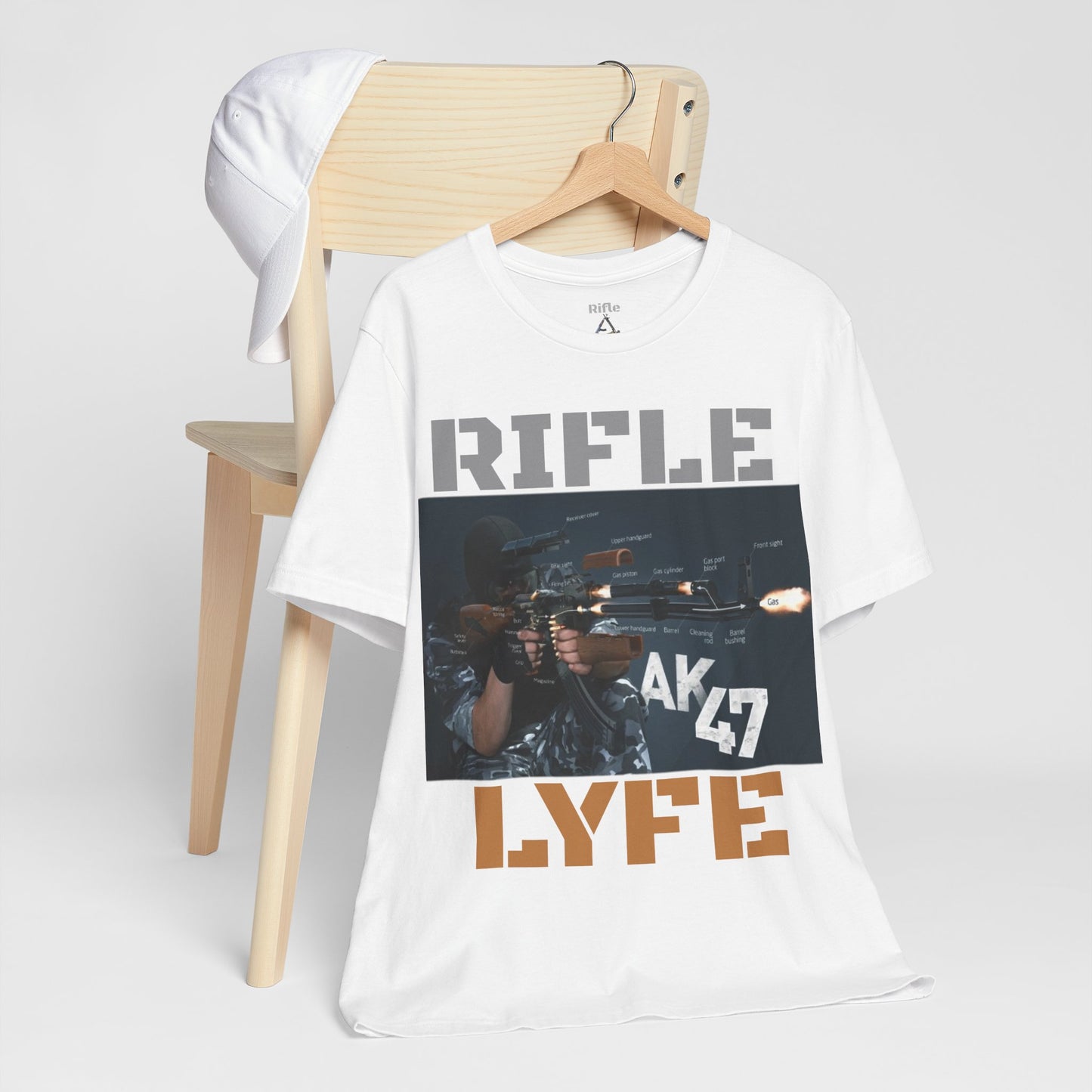 AK47 anatomy, AK47, Rifle Lyfe Logo