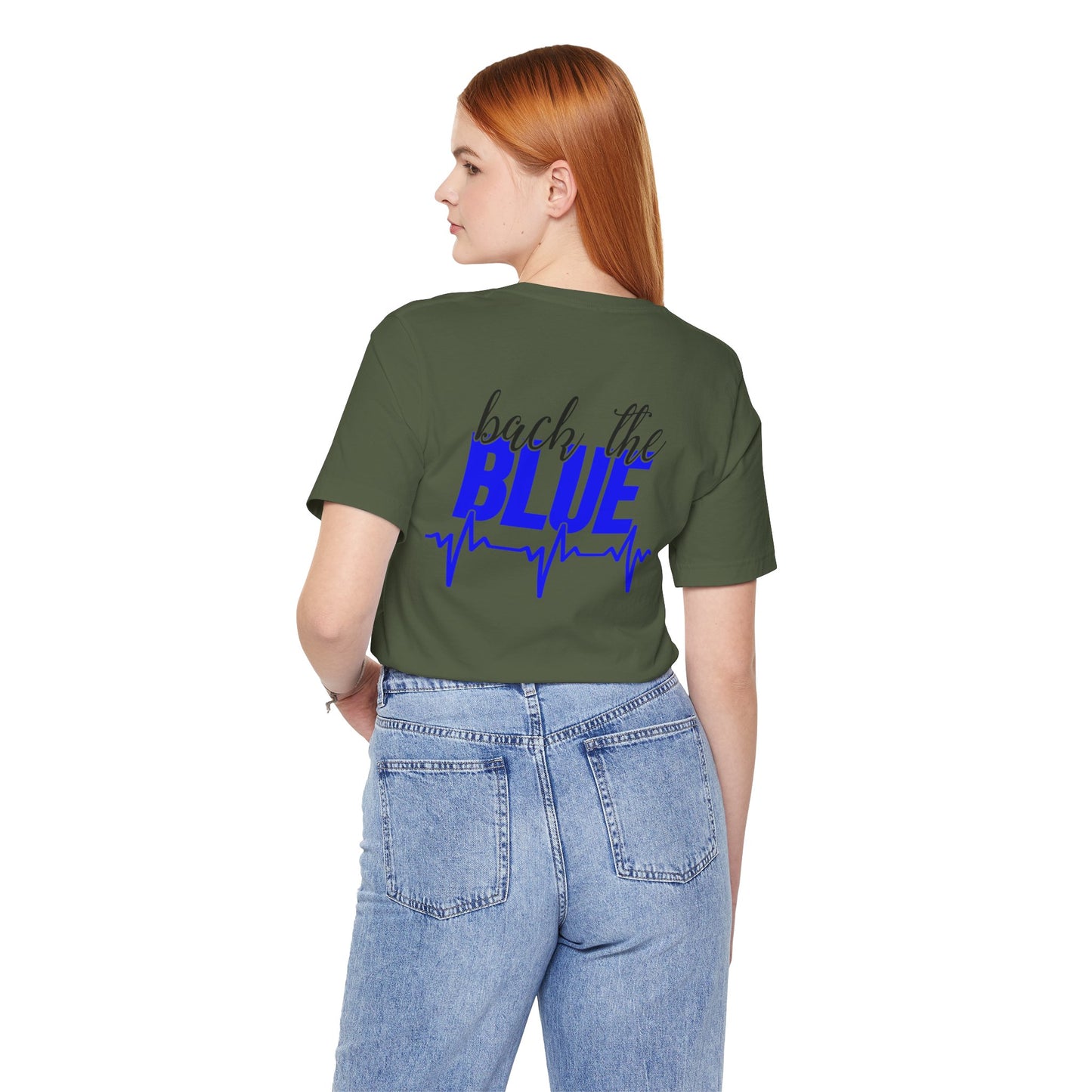 Back the Blue tee | Police Support T-Shirt