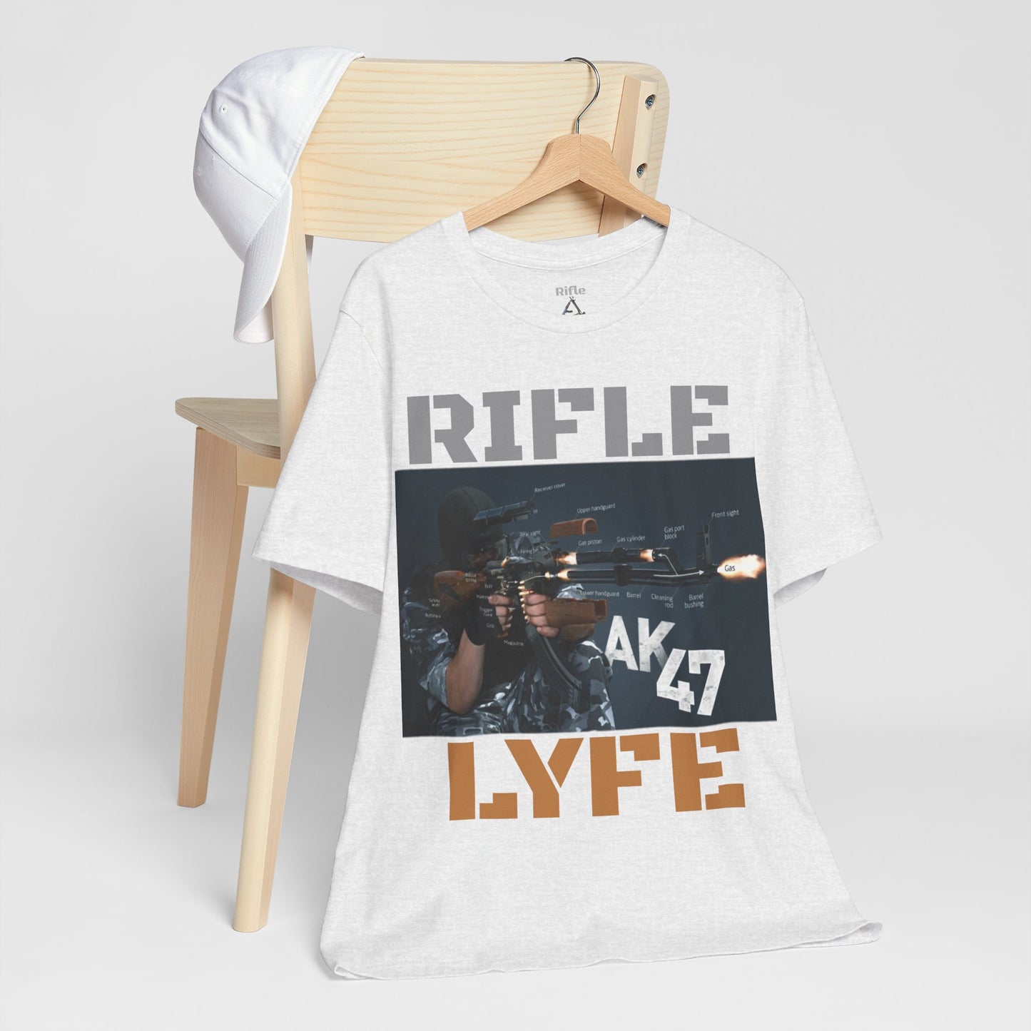 AK47 anatomy, AK47, Rifle Lyfe Logo