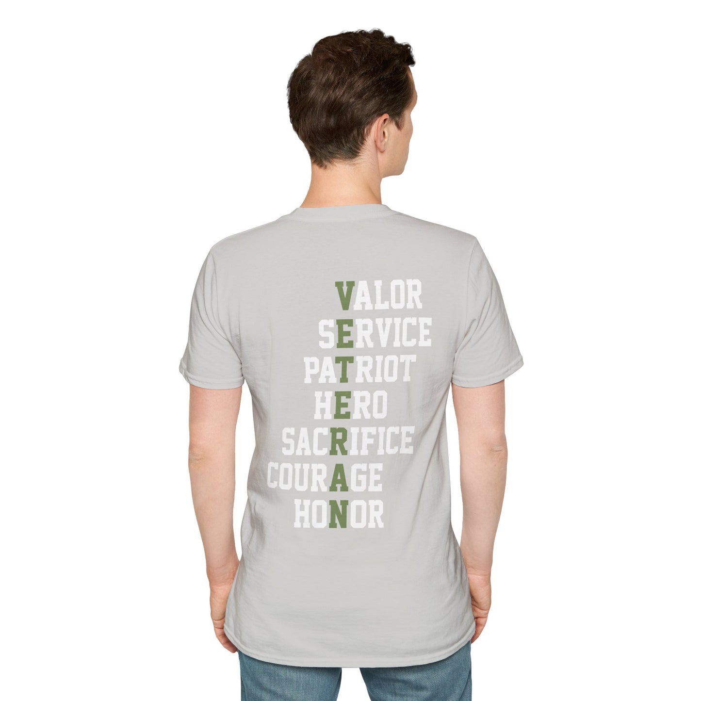 Valor in Action: Military Pride Tee