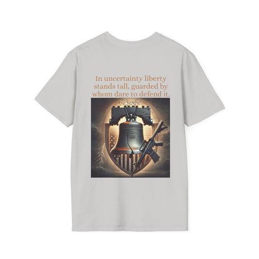 Patriotic Tee, Liberty Defense Shirt, Freedom Lovers Top, American Pride T-Shirt, Political Activist Apparel