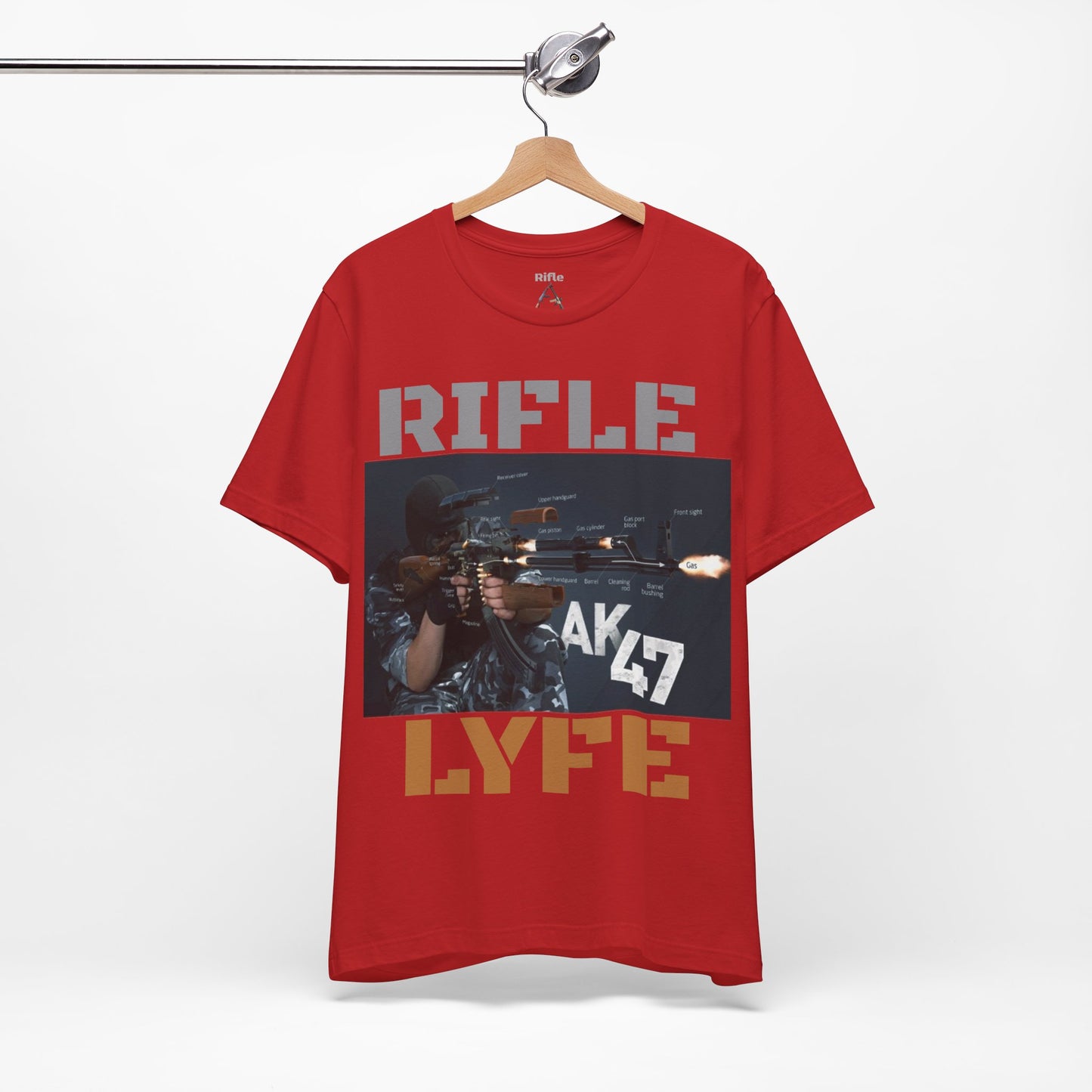 AK47 anatomy, AK47, Rifle Lyfe Logo
