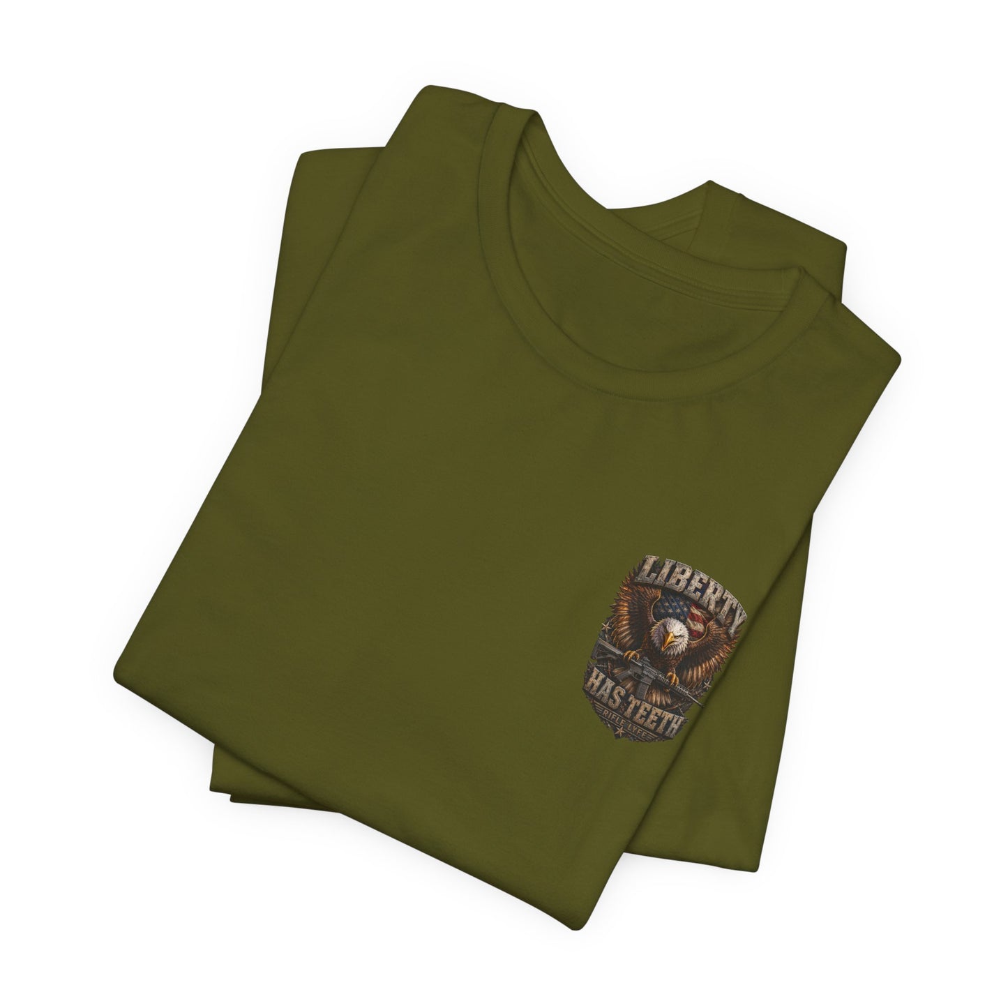 Liberty Tee — "Liberty Has Teeth" Patriotic Graphic T-Shirt