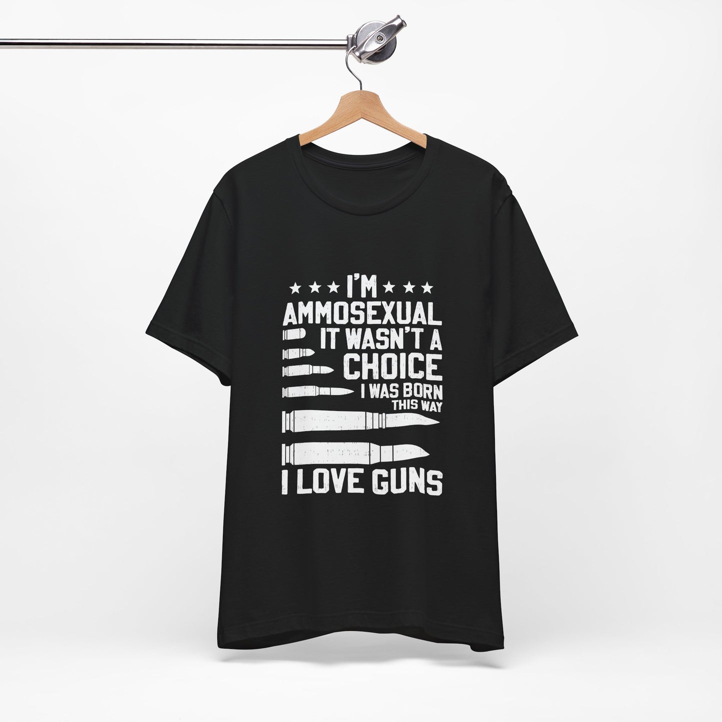 Funny Ammo Humor Unisex Tee, T-Shirt, Shirt, Men Women Joke Gift, Short Sleeve Top