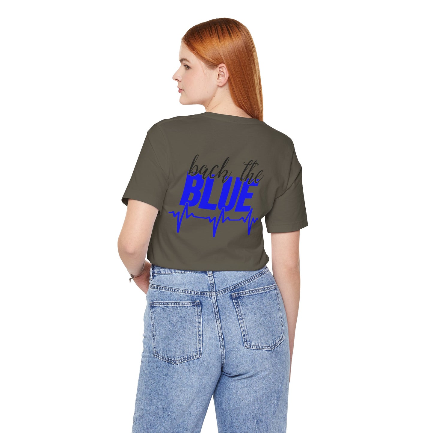 Back the Blue tee | Police Support T-Shirt
