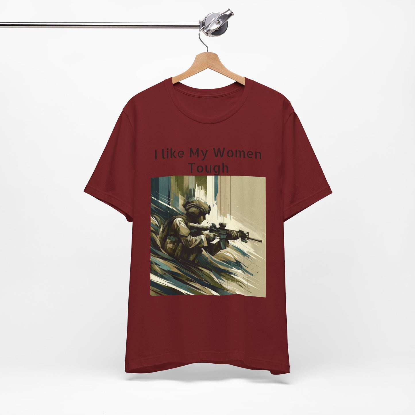 Tough female, female soldier, military tough