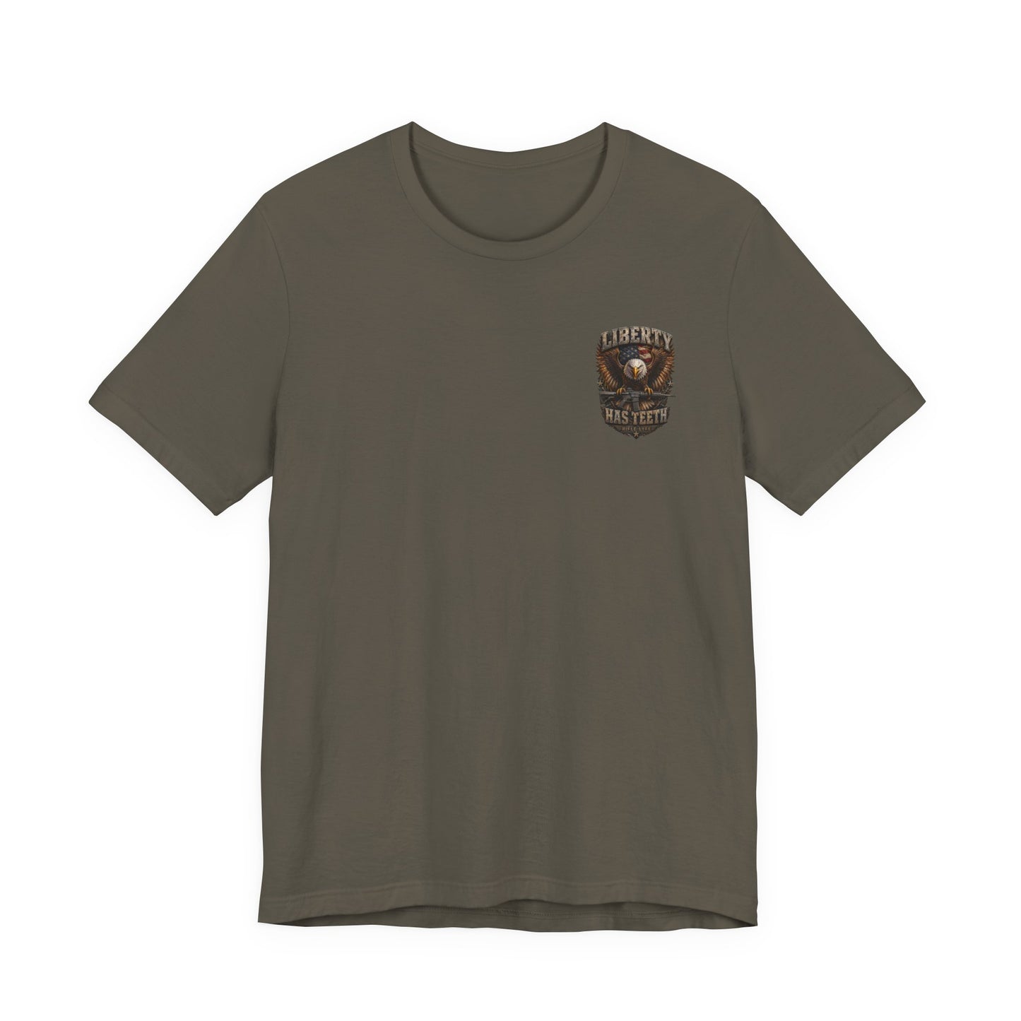 Liberty Tee — "Liberty Has Teeth" Patriotic Graphic T-Shirt