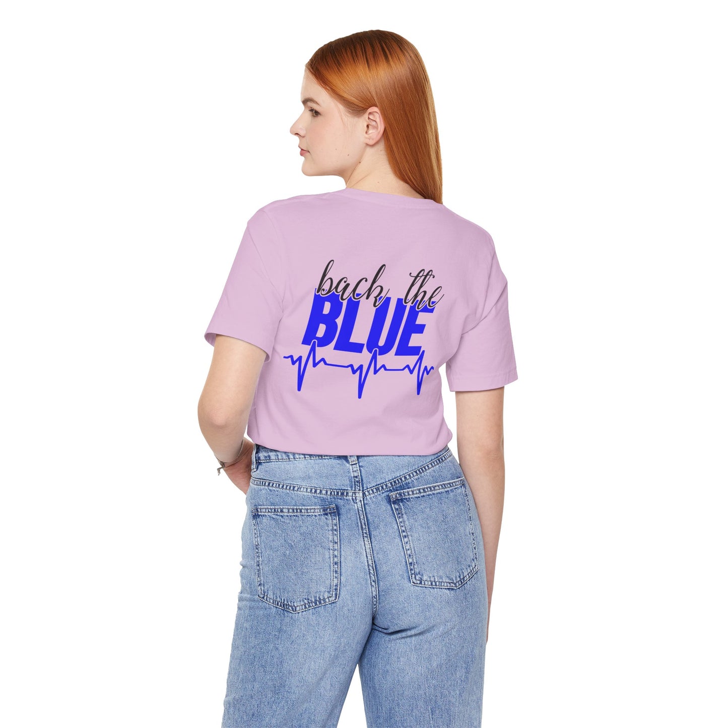 Back the Blue tee | Police Support T-Shirt
