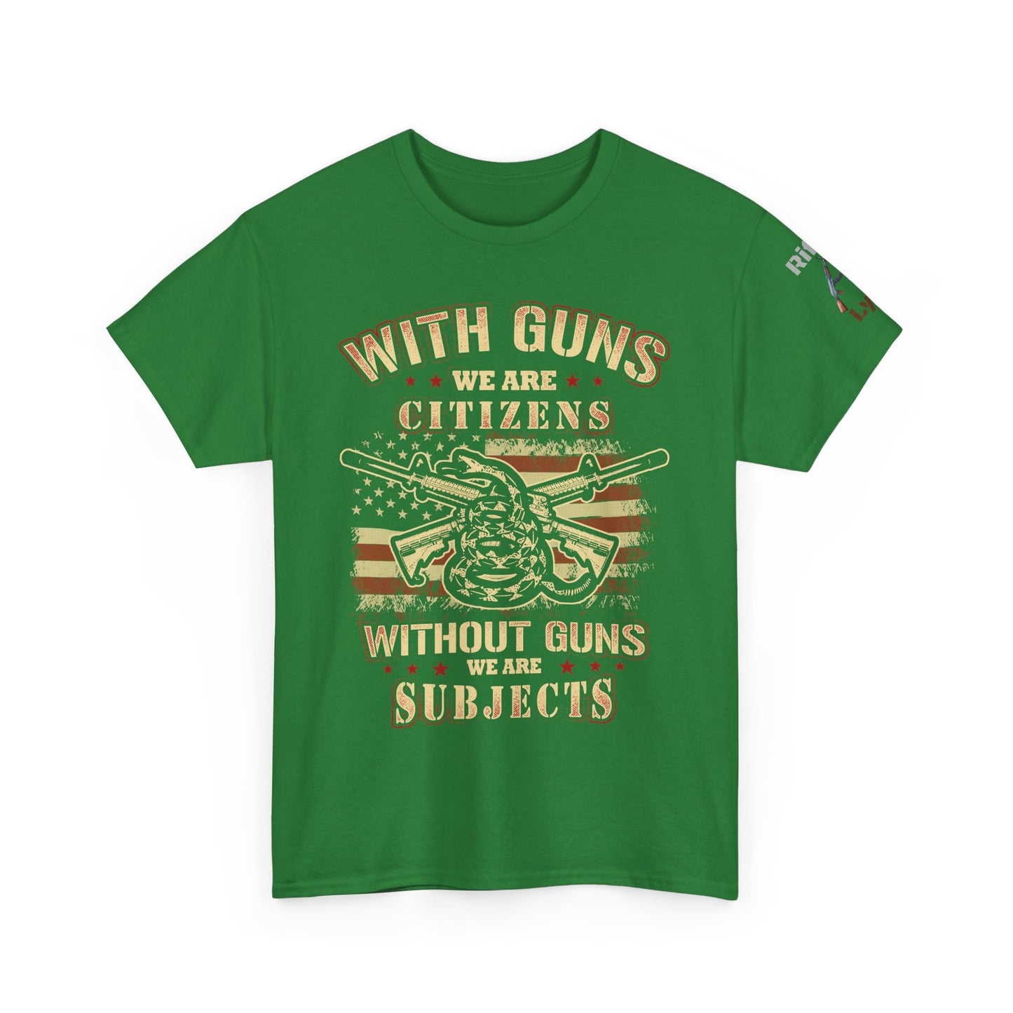 Guns and subjects tee