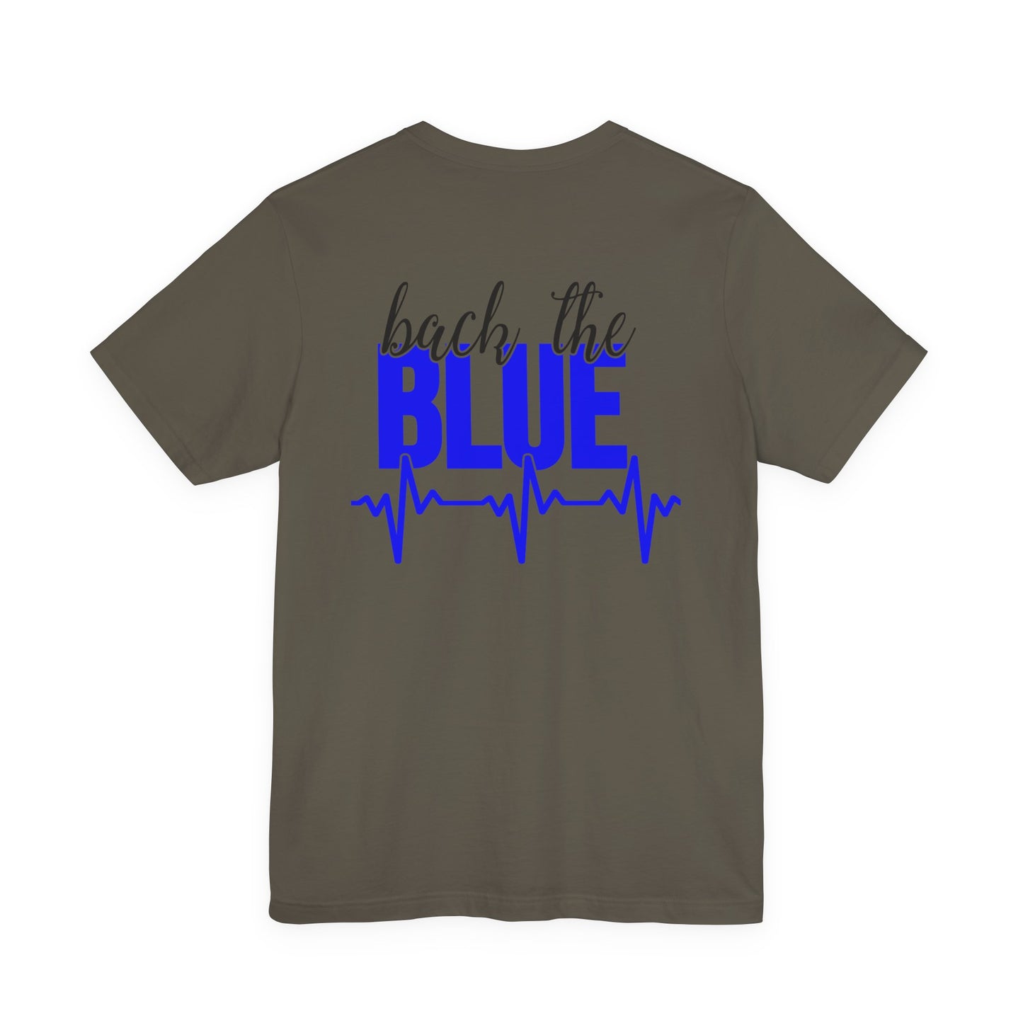 Back the Blue tee | Police Support T-Shirt