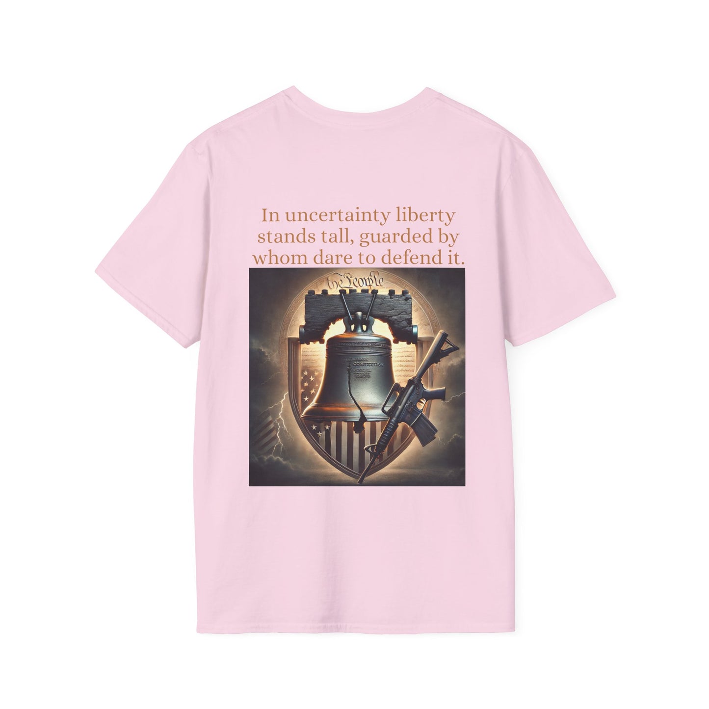 Patriotic Tee, Liberty Defense Shirt, Freedom Lovers Top, American Pride T-Shirt, Political Activist Apparel