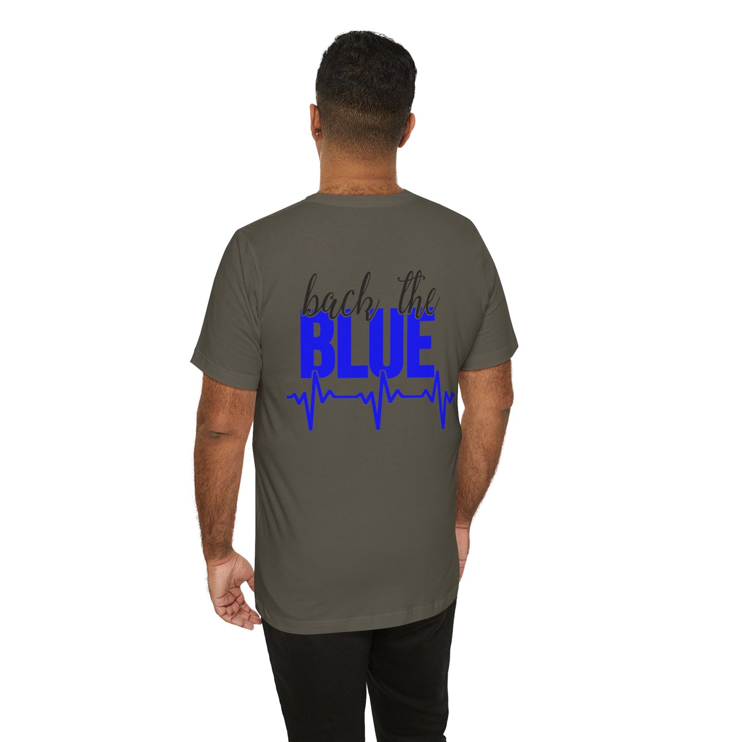 Back the Blue tee | Police Support T-Shirt