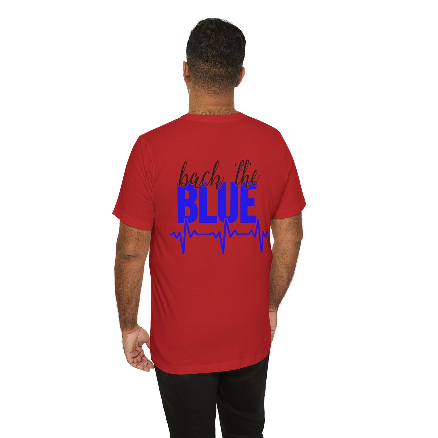 Back the Blue tee | Police Support T-Shirt