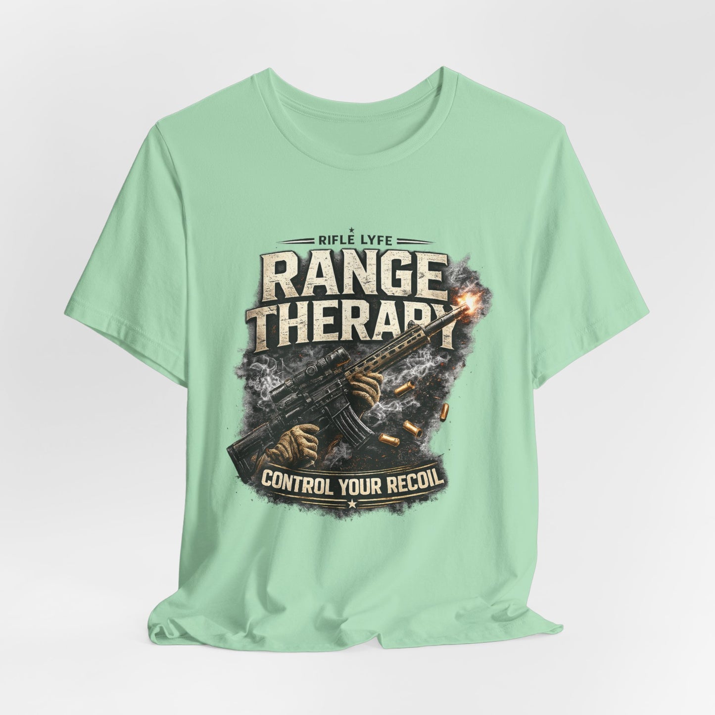 Range Therapy Shirt Shooting Range Shirt Funny Gun Shirt 2nd Amendment Shirt Tactical Shirt Pro Gun Tee Gift for Gun Lover Men