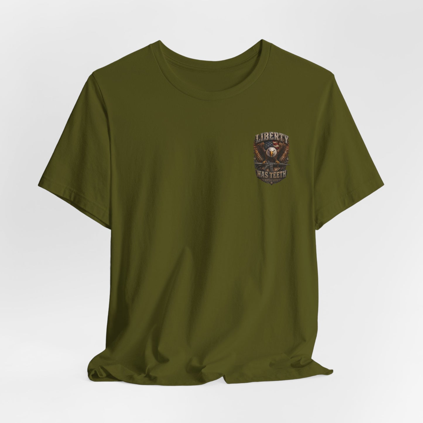 Liberty Tee — "Liberty Has Teeth" Patriotic Graphic T-Shirt