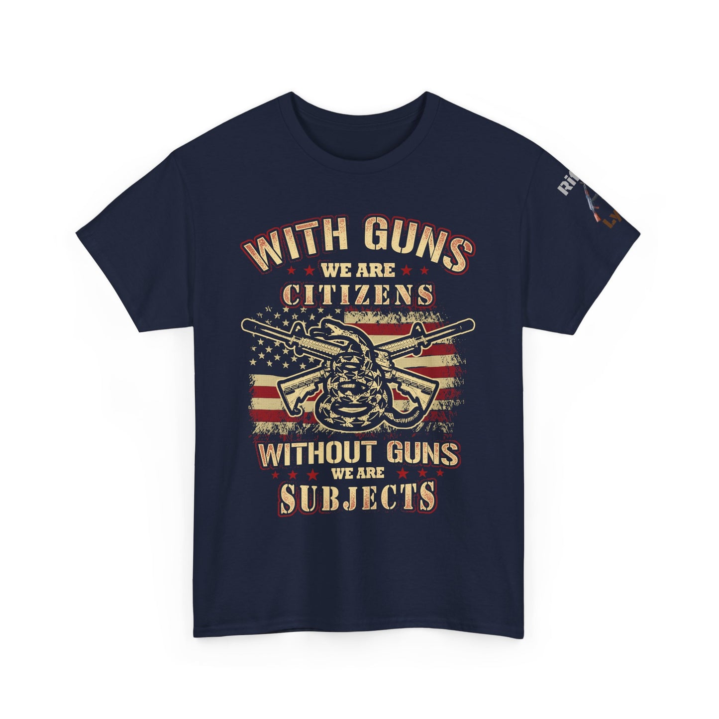 Guns and subjects tee